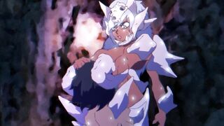 Wolf Man Ollix Face Fucks Twink Pan Raw in the Mouth Came