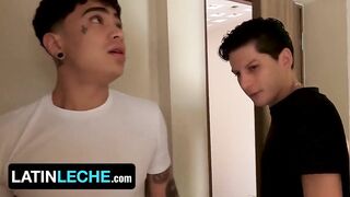 Big dick latin roomies wrecked in raw POV fuck session 1