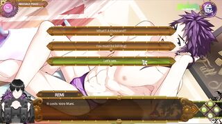 Full service game ruined by huge cock that won't quit