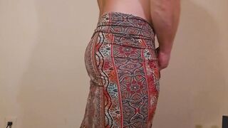 Thick Cum Shot in My Skirt Gulp It & Jerk Off With Buttplug