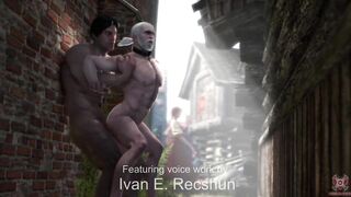 Gay exhibitionist gets destroyed in alleyways of Novigrad