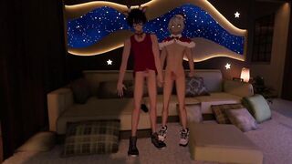 Live Stream Countdown Ejaculation destroyd by hungry onahole in vrchat cosplay