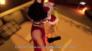 Live Stream Countdown Ejaculation destroyd by hungry onahole in vrchat cosplay
