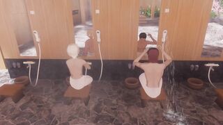 Gay VRChat hentai anal blowjob with Japanese voice 3D cartoon cg
