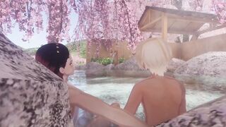 Gay VRChat hentai anal blowjob with Japanese voice 3D cartoon cg