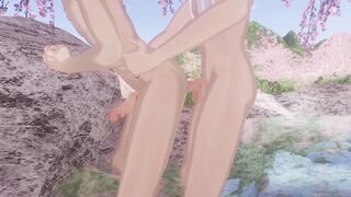 Gay VRChat hentai anal blowjob with Japanese voice 3D cartoon cg