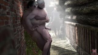 Geralt’s secret in the Novigrad alleys exhibitionism uncovered