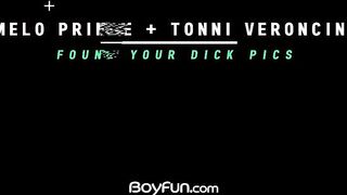 Surprised boy craves friends big raw cock desperate to get fucked