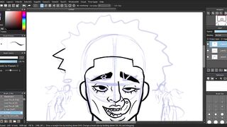 Gooner gets his nipples wrecked in animated gay hentai