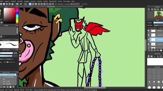 Gooner gets his nipples wrecked in animated gay hentai
