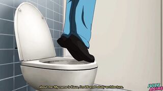 Bara yaoi college bathroom gangbang old man destroys young hunk raw hentai