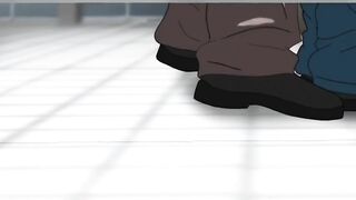 Bara yaoi college bathroom gangbang old man destroys young hunk raw hentai