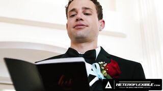 Heteroflexible Asher Day as the Bride to Please Groom Quin Quire