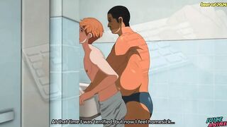Bara YAOI Juice Leak Destroyed Twink Screwed By Chubby Bear Grandpa