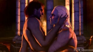 Geralt and Dandelion end up choking on each other’s cum at Kaer Morhen