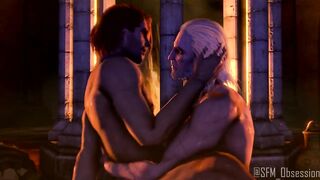 Geralt and Dandelion end up choking on each other’s cum at Kaer Morhen