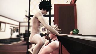 Midoriya Gets Roughly Used In Bakugo's Kitchen