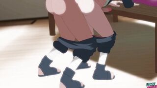 Sasuke forced to take Naruto's cock hard up his tight ass