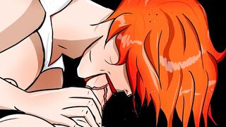 Cosplay date gets stuffed with big dick yaoi anime cum inside feet fetish
