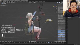 Gay glasses solo handjob tutorial 3D cum drips with kaine