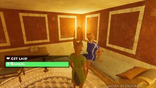 Teacher breaks in students with big horsecock in 3D gay furry class