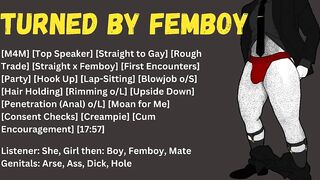 Straight Himbo Gets Seduced by Seductive Femboy on Erotic Audio