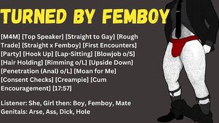 Straight Himbo Gets Seduced by Seductive Femboy on Erotic Audio