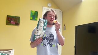 POV bi curious best friend eating gay cumshot on hairy guy's big ass long video