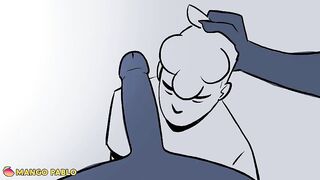 Monster cock destroyed my basement femboy gets BJ from BBC