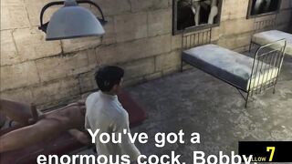 Doctor destroys submissive inmate in rough prison gangbang