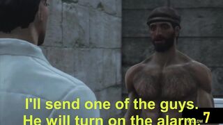 Doctor destroys submissive inmate in rough prison gangbang