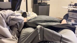 Boxers stuffed thick with my own thick load compilation