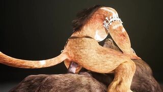 Beast takes deepboyo minotaur hardcore anal cumshot