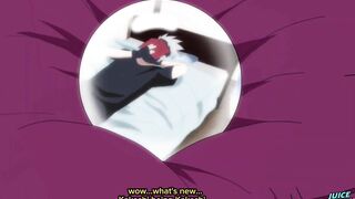 Straight village guys ruthlessly double penetrated in secret gay anime hentai