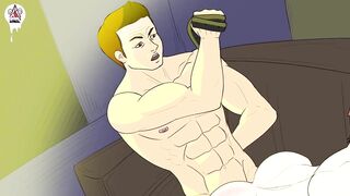 Step dad ruins his stepson raw hentai yaoi