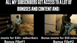 The Lust of Ass Joel Miller gets Pyramid Head's monster cock destroyed in rough animation