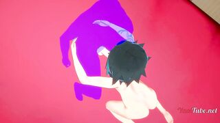 Xiao destroyed in rough bareback Yaoi fuck