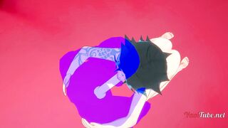 Xiao destroyed in rough bareback Yaoi fuck