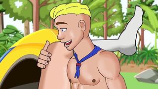 Scout Camp Big Pecker Crushes Twinks Rough Public Fuck