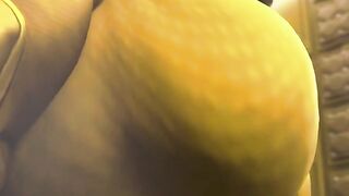 Size theft muscle growth animation 1 ball gets 8 ball stuffed in clenched tight choking mess
