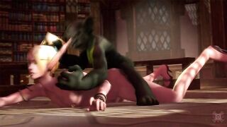 Goblin x Elf Rough Fucking in WoW 3D Animation