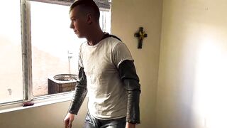 Twink Str8 Delinquent Fucked Deep Bareback Covered In Cum POV Full Scene