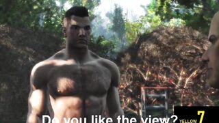 Hot neighbor gets destroyed overnight by monster cock