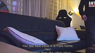 Straight Married Neighbor Gets Seduced Third Time Cumshot Blowjob Reality