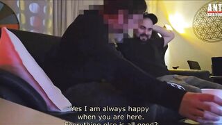 Straight Married Neighbor Gets Seduced Third Time Cumshot Blowjob Reality