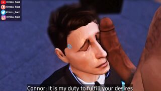 Connor's Technical Difficulties ruined his tight hole raw HD gay fuck
