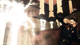 Doctor Strange gets his Multid!ck destroyed in this Marvel 3D yaoi parody