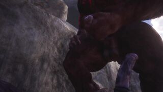 Minotaurs Fuck Each Other Hard Anal Licking Big Dick Furry Porn
