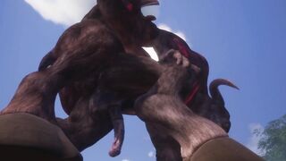 Minotaurs Fuck Each Other Hard Anal Licking Big Dick Furry Porn