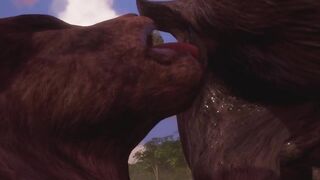 Minotaurs Fuck Each Other Hard Anal Licking Big Dick Furry Porn